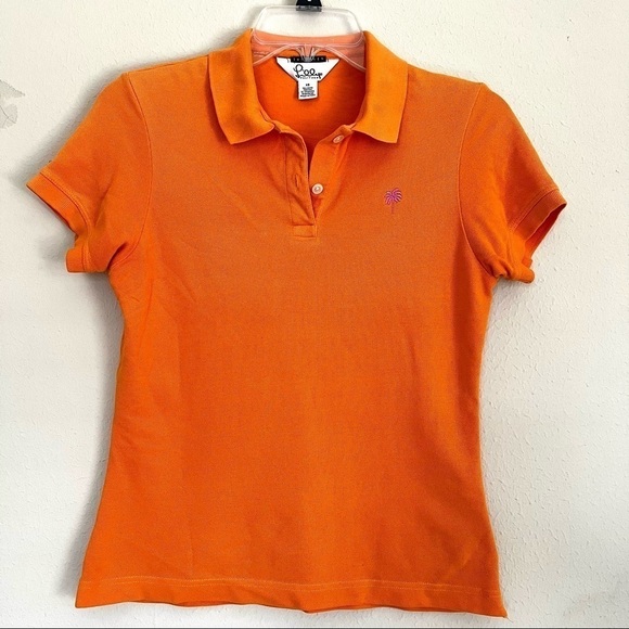 Lilly Pulitzer Tops - Lilly Pulitzer Shrunken Polo